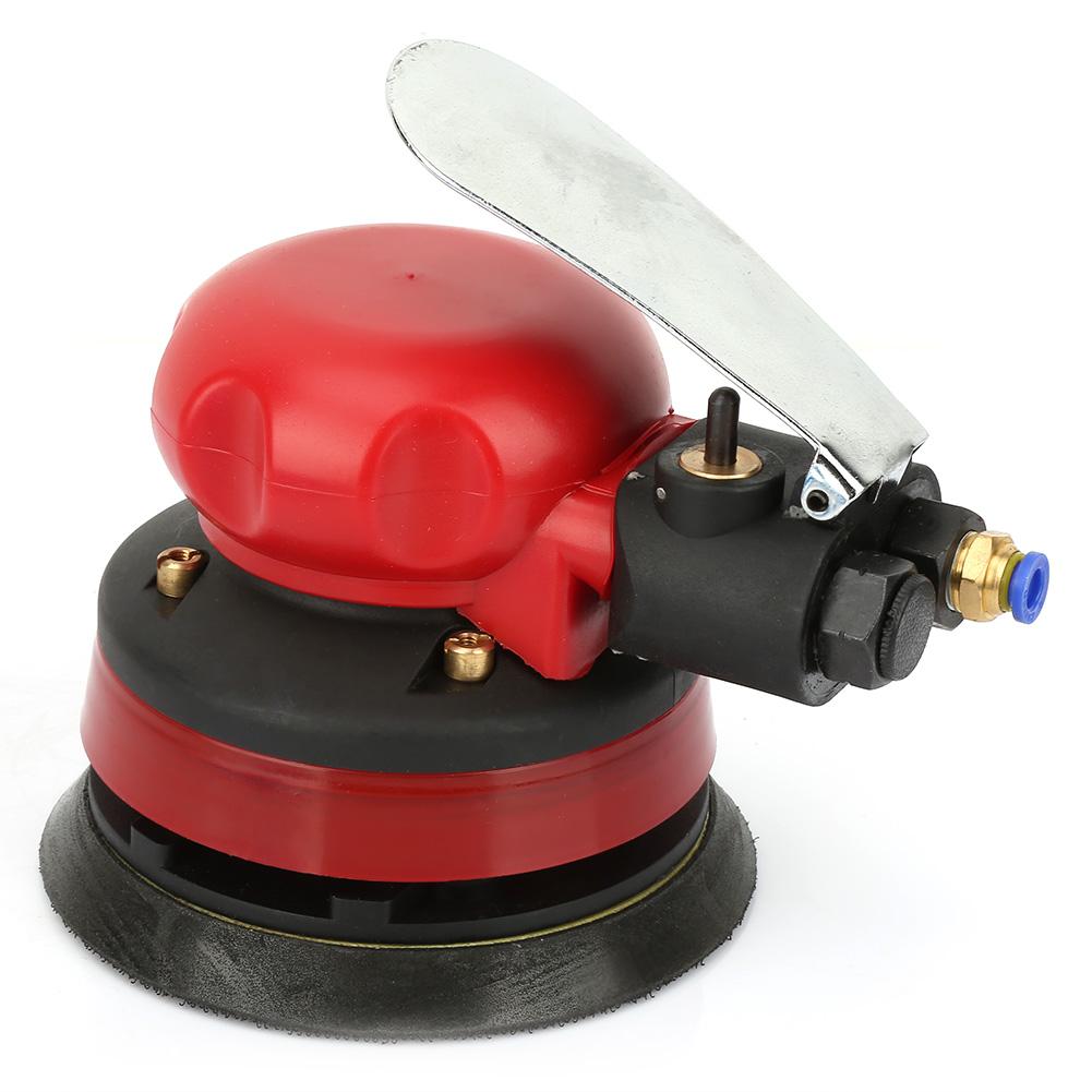 Automotive Polishing Machine 5 Inch Pneumatic Polisher Air Water Sander 1/4 Inch Inlet Grinding Machine Kit Top