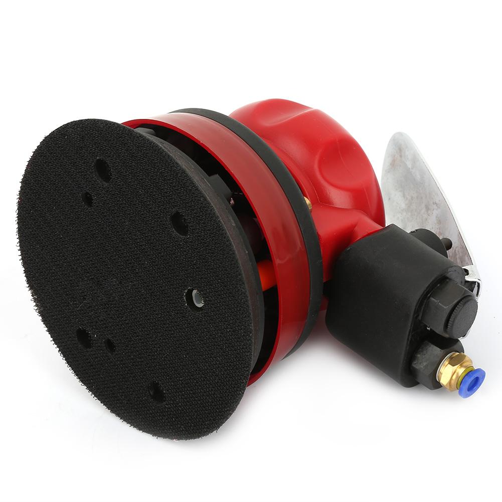 Automotive Polishing Machine 5 Inch Pneumatic Polisher Air Water Sander 1/4 Inch Inlet Grinding Machine Kit Top
