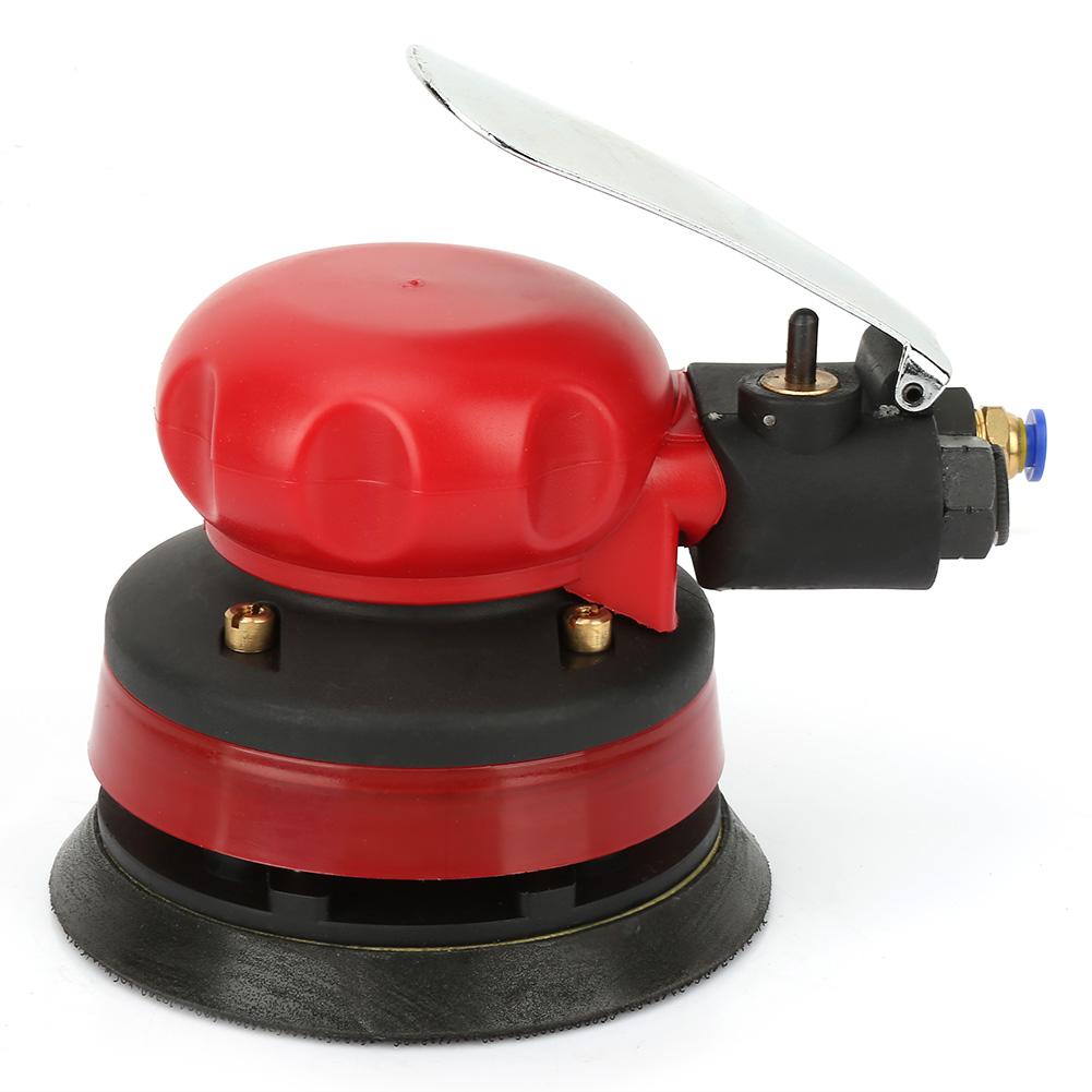 Automotive Polishing Machine 5 Inch Pneumatic Polisher Air Water Sander 1/4 Inch Inlet Grinding Machine Kit Top