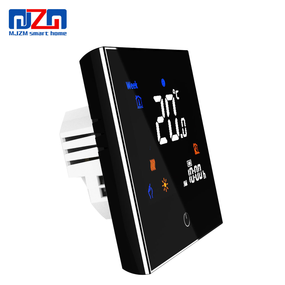 MJZM 16A-3000-WiFi Thermostat Temperature Controller for Electric Floor Heating Works with Alexa Google Home Has Memory Function