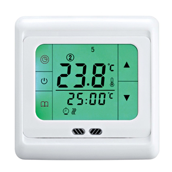 Floureon Thermostat BYC07. H3 Touch Screen Electric Underfloor Heating Temperature Controller Weekly Programable Thermoregulator