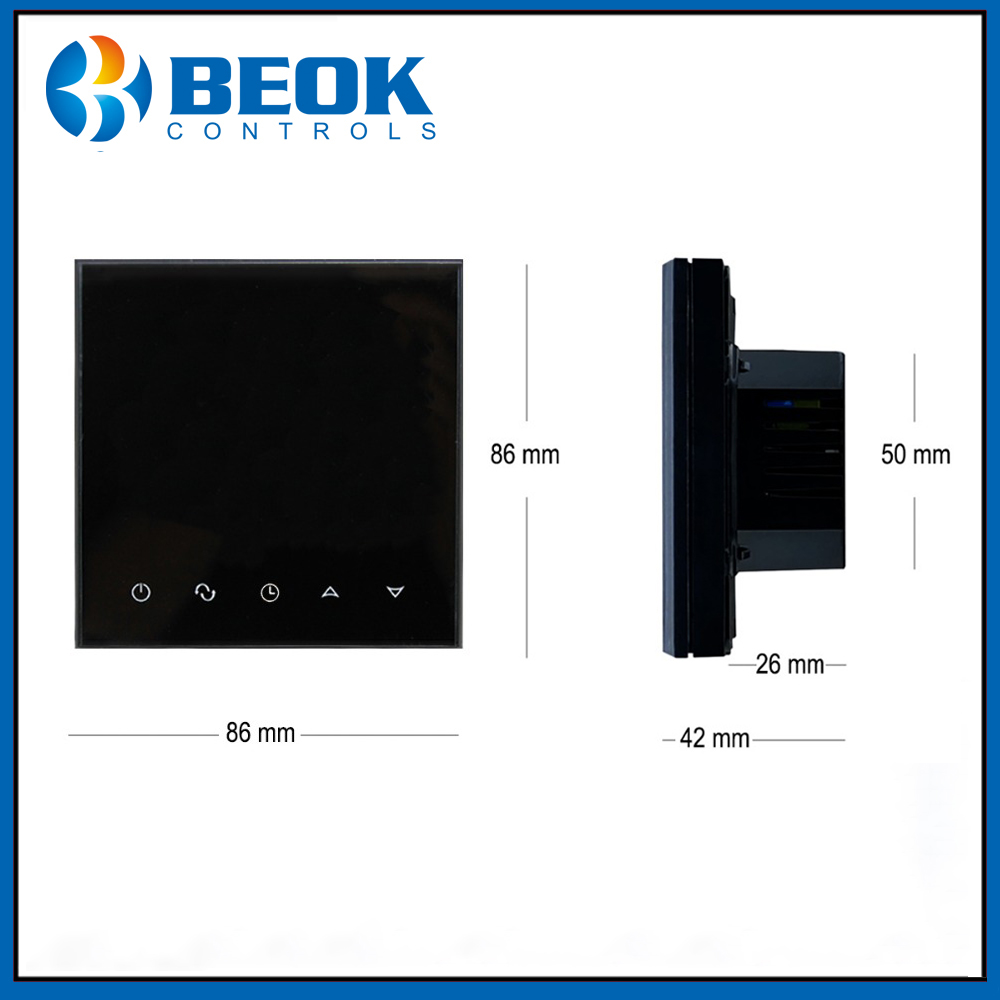 Beok WiFi Smart Thermostat TGT70WIFI-EP Electric Floor Heating Temperature Controller