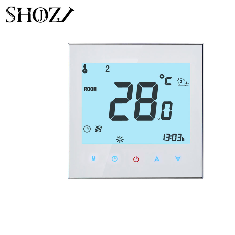ALEXA ECHO APP Wireless Room Thermostat Wall-Hung Gas Boiler Heating Controller Weekly Programmable Remote Control Temperature