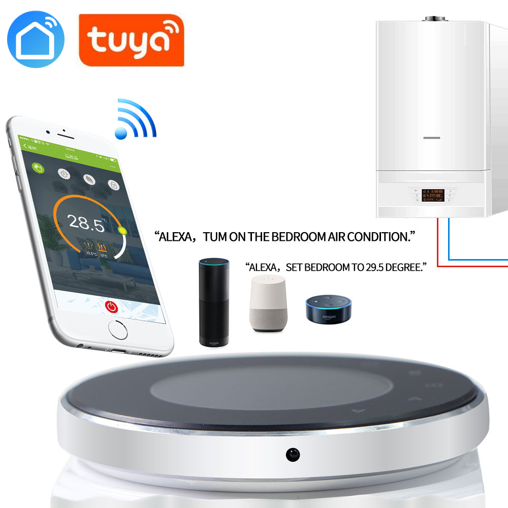 SMART TUYA Alexa Echo Google Home Water/Gas Boiler Thermostat Backlight WiFi Weekly Programmableroom Temperature Controller