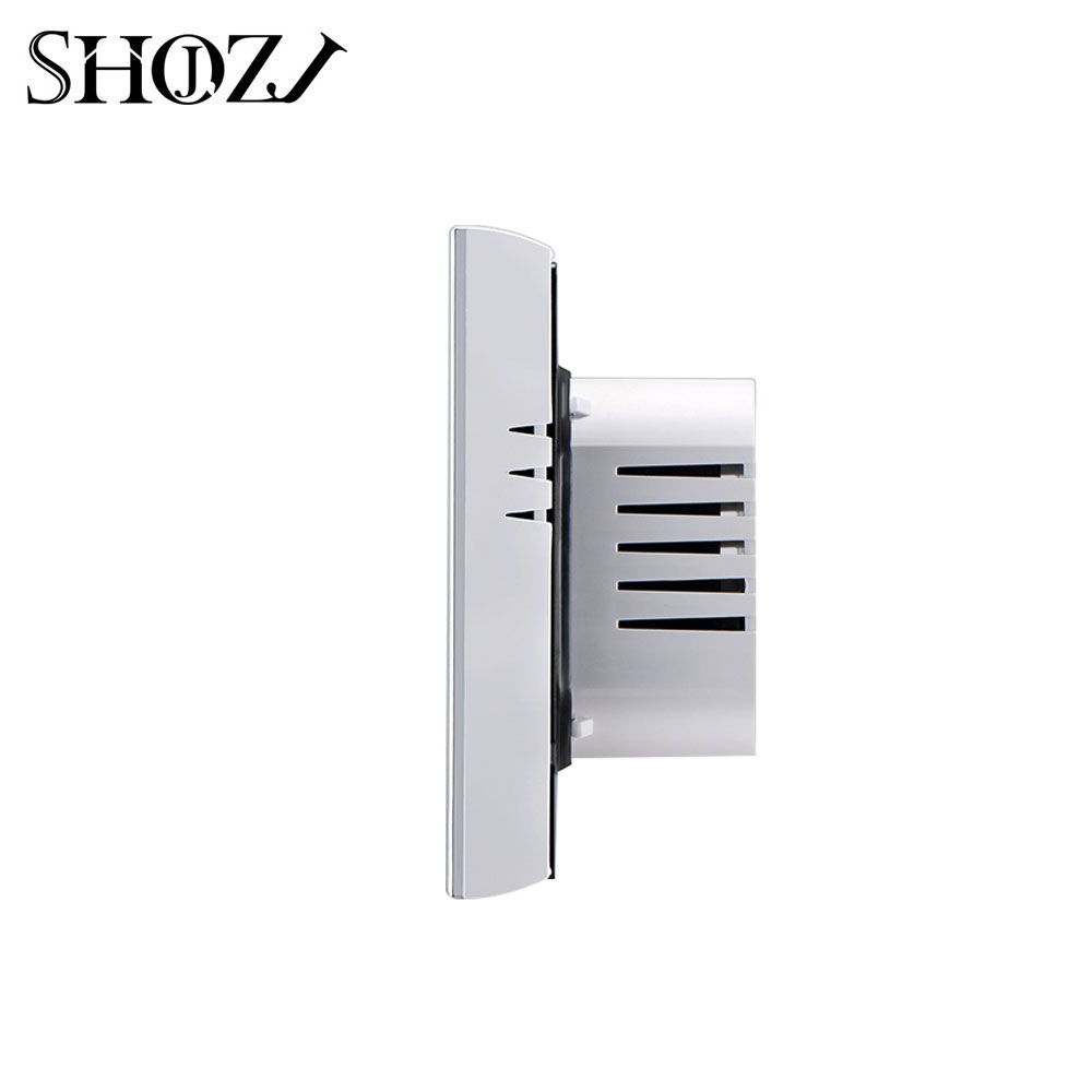 Echo Google Home IFtt Wireless APP WiFi Gas Boiler Touch Screen Room Thermostat Weekly Programmable Smart Temperature Regulator