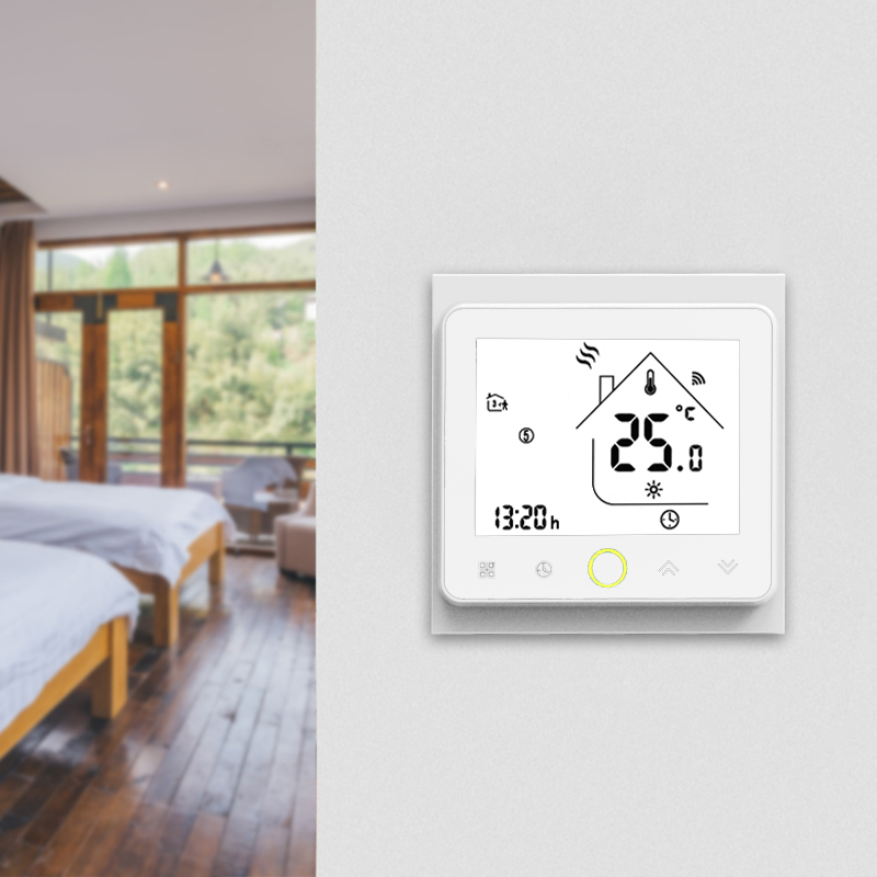 Smart Thermostat WiFi Temperature Controller Smart Life APP Remote Control for Electric Heating Works with Alexa Google Home 16A