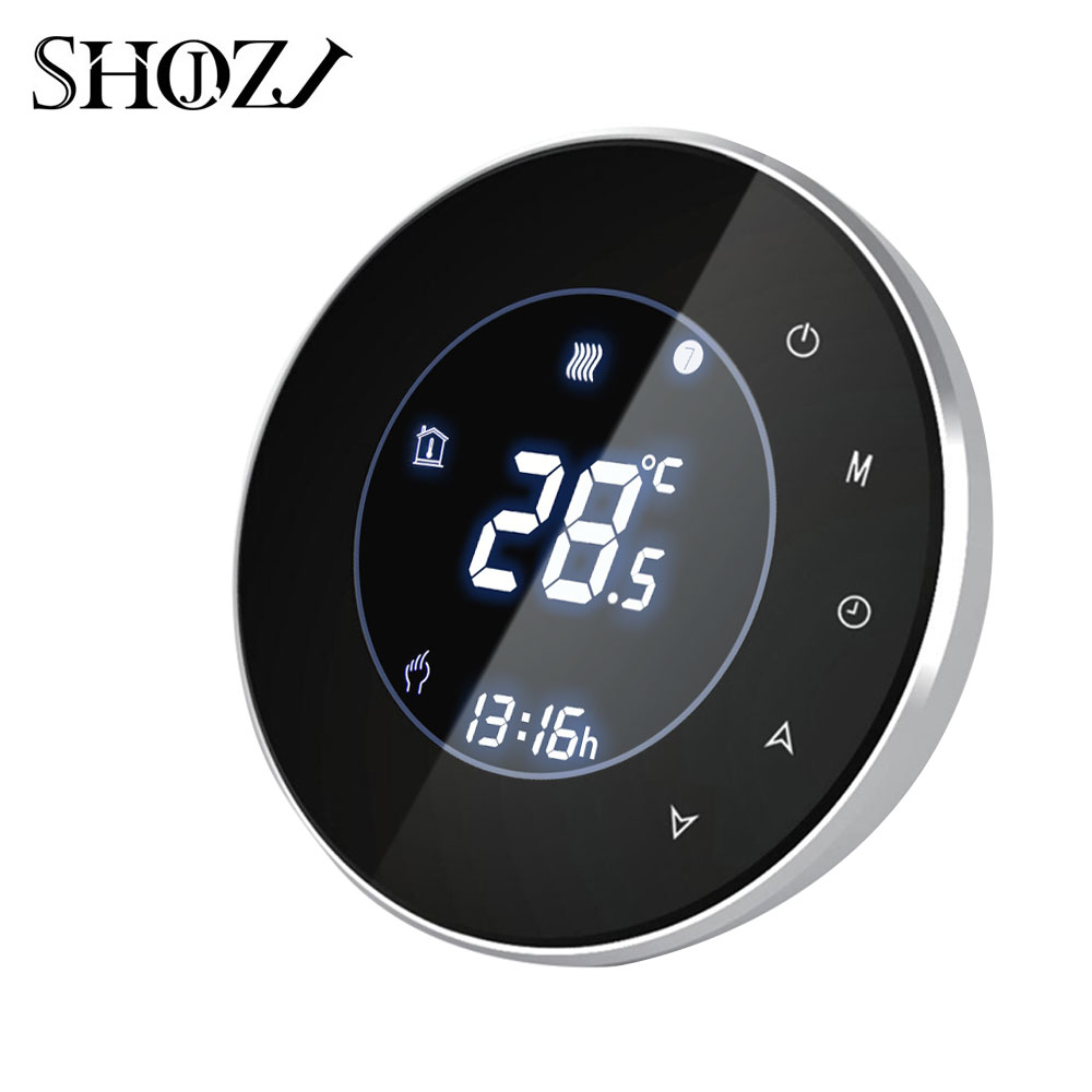 SMART TUYA Alexa ECHO Google Home Water/Gas Boiler Thermostat Backlight WiFi Weekly Programmableroom Temperature Controller 3A