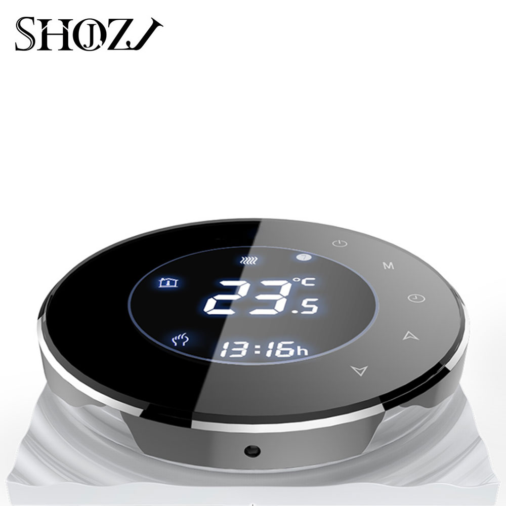 SMART TUYA Alexa ECHO Google Home Water/Gas Boiler Thermostat Backlight WiFi Weekly Programmableroom Temperature Controller 3A