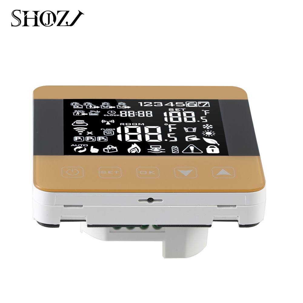 LIFE TUYA GOOGLE HOME Alexa LCD Display Heating Thermostat TouchScreen Room Temperature Controller Programmable Underfloor