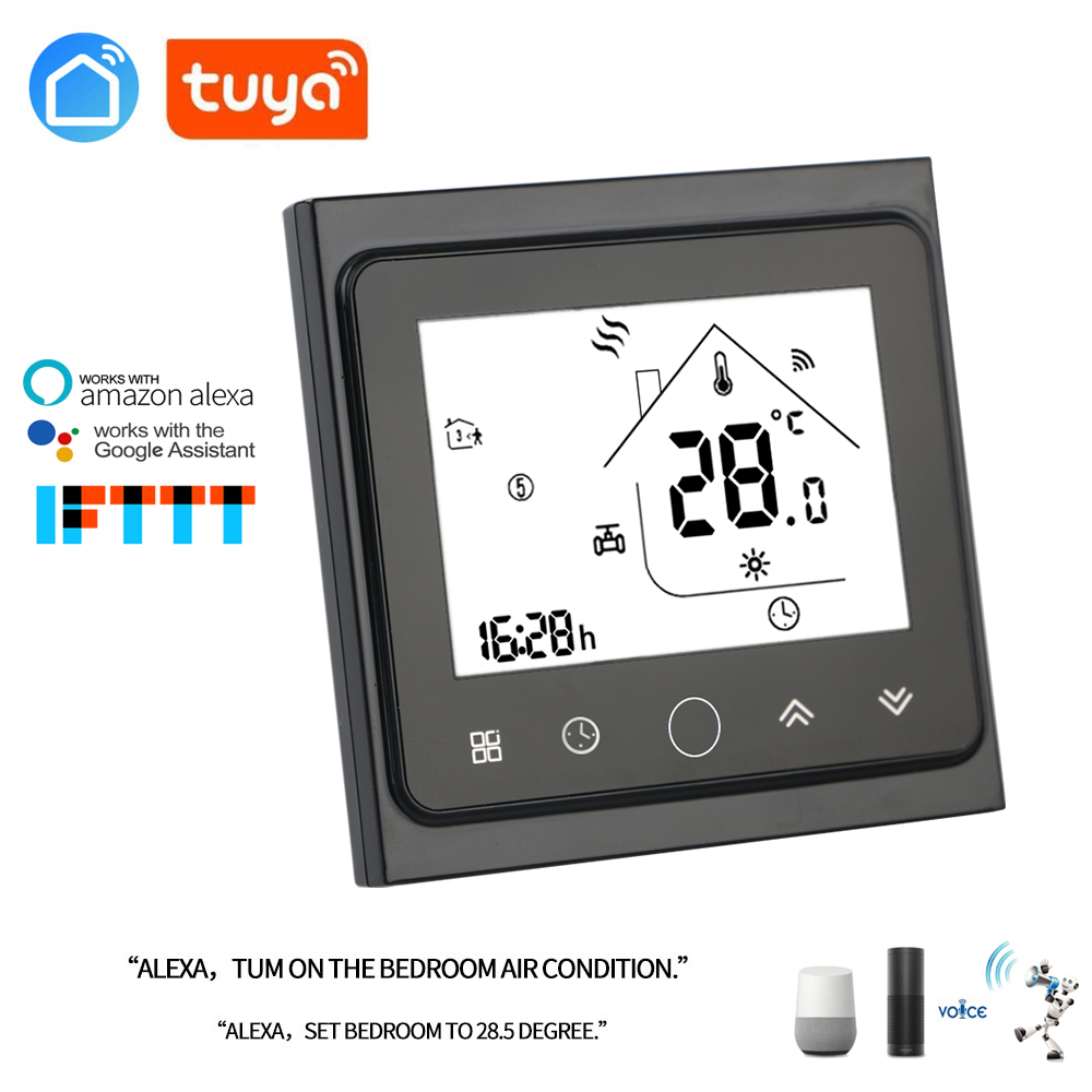 TUYA LIFE WiFi Gas Boiler Heating Thermostat Temperature Controller Alexa Google Home Control Thermoregulator for Smart House
