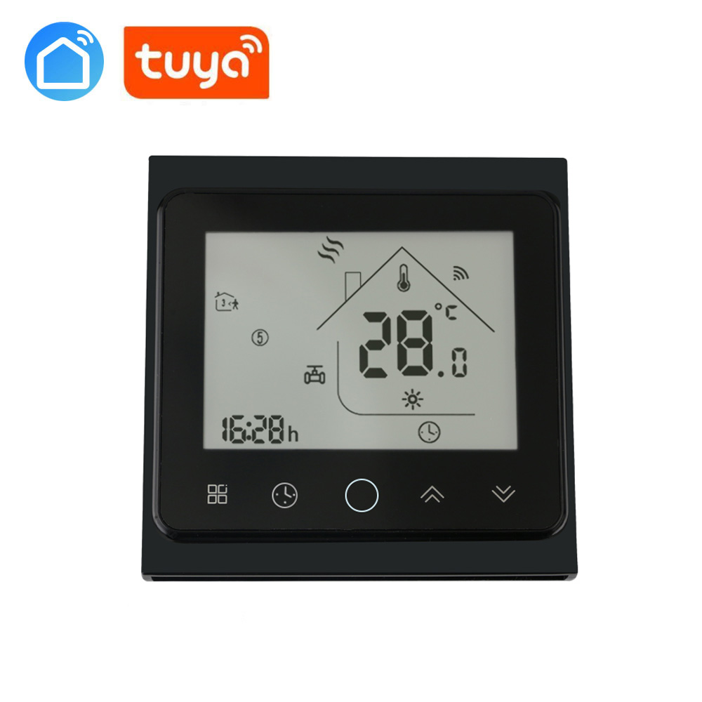 Tuya APP Control EU 16A Underfloor Heating Temperature Control WiFi Thermostat Heating for Works with IFTTT Alexa Google Home