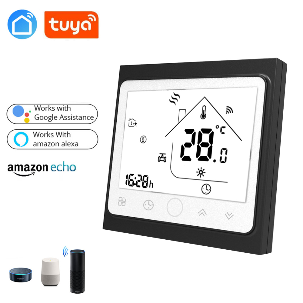 Tuya App Smart Phone Control WiFi Thermostat for Floor Water Heating Digital Room Temperature Regulator Antifreeze