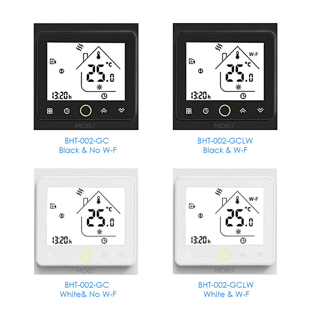 Home Smart WiFi Thermostat Temperature Controller Electric Heating Smart Life APP Remote Control Thermostat for Gas Boiler