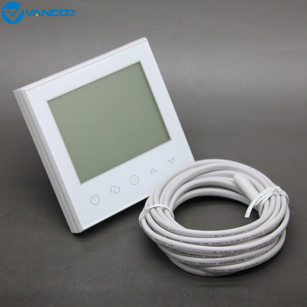 Vancoo Smart WiFi Thermostat Temperature Controller for Electric Floor Heating Remote Control Programmable Thermostat 16A