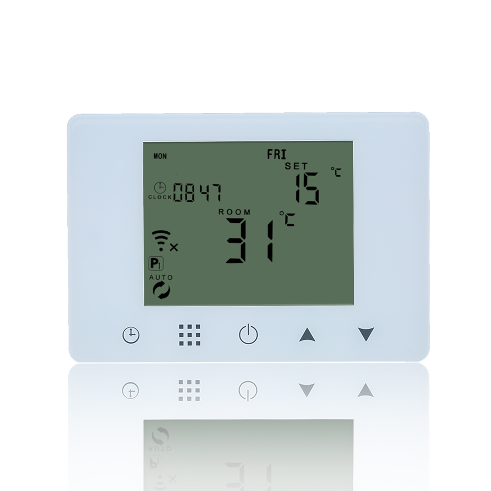 WiFi & RF Wireless Digital Thermostat Touch Screen Gas Boiler Water Floor Heating Smart Temperature Controller Remote Control