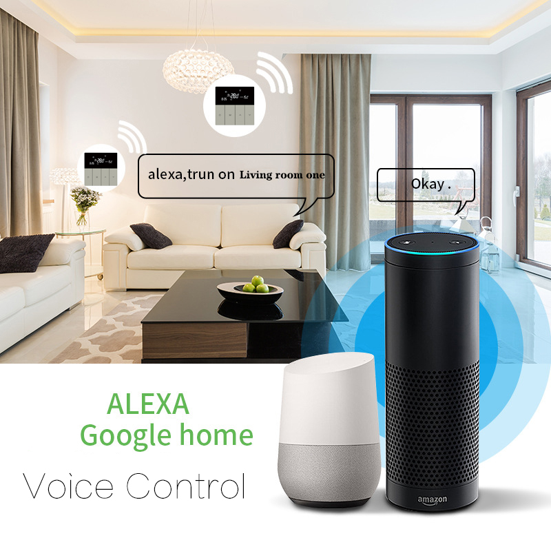 BEOK WiFi Thermostat App Control Programmable Floor Heating Temperature Controller for Smart Home Google Home & Alexa