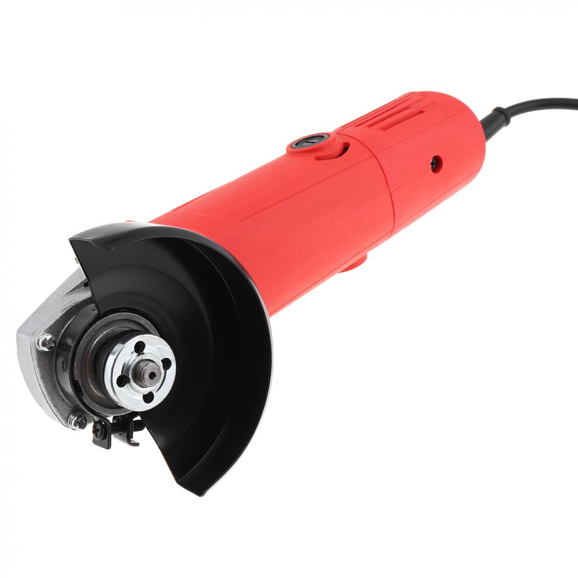 220V 700W 12000rpm Multifunction Electric Angle Grinder with Protective Cover Support 100mm Polishing Disc for Household