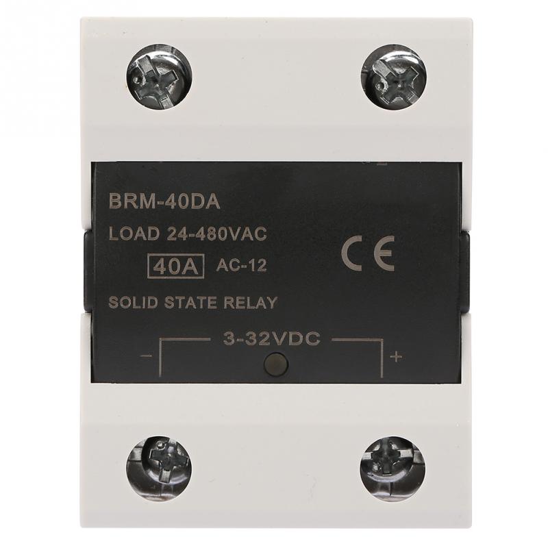 BRM-40DA Load 24-480VAC Solid State Relay for Industrial Automation Process Solid State Relais