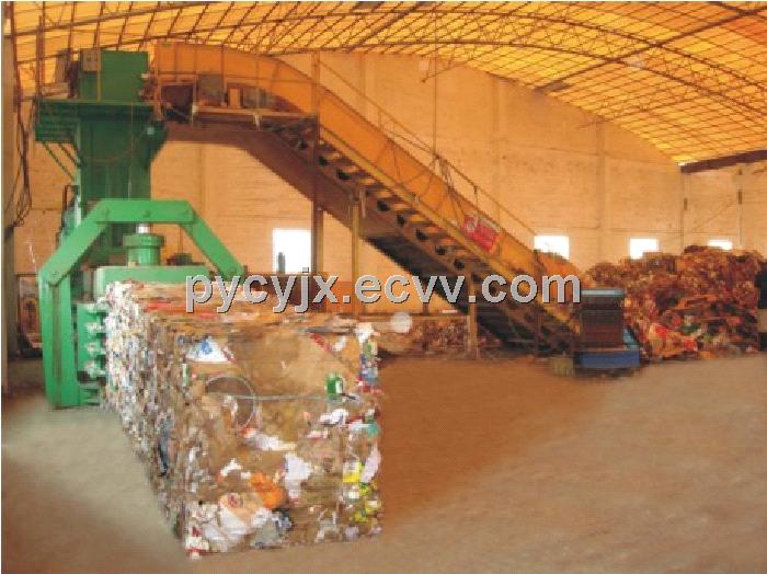 Fully Automatic waste paper baler