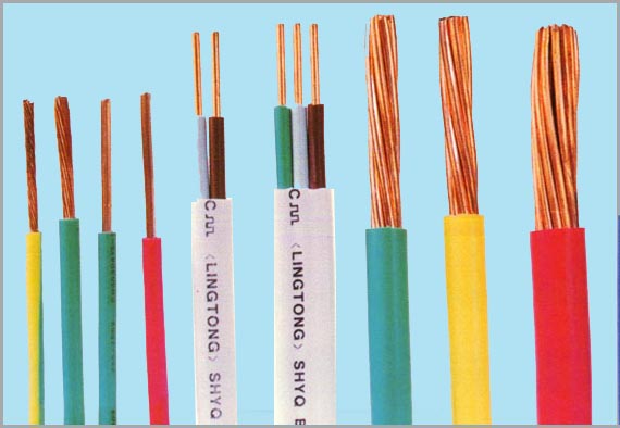 PVC insulated flat multi-core sheathed copper electrical cables for home wiring and installation