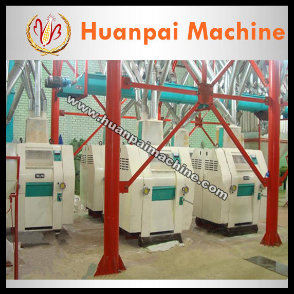 Fully automatic wheat flour mill made for home use