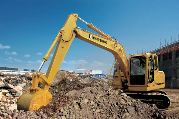 15 ton crawler excavator with cummins engine