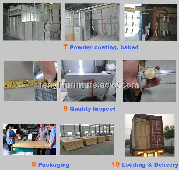 K/D Structure Steel Rfid Locker