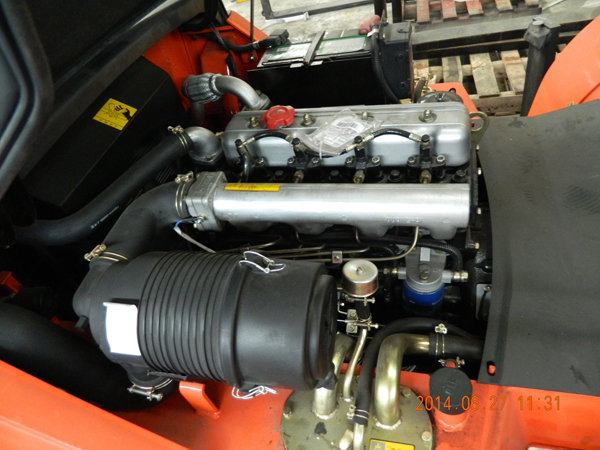 3.5ton diesel forklift with ISUZU engine