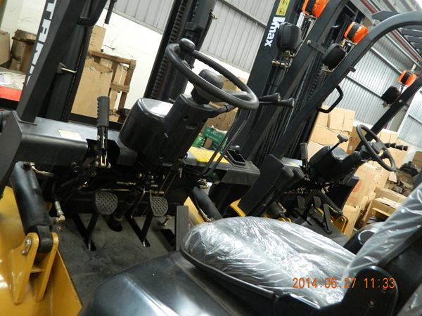 3.5ton diesel forklift with ISUZU engine
