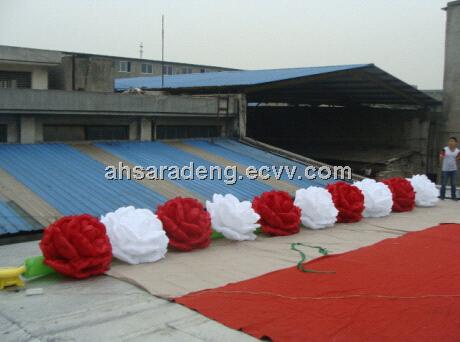 Cheap party decoration inflatable wedding flower