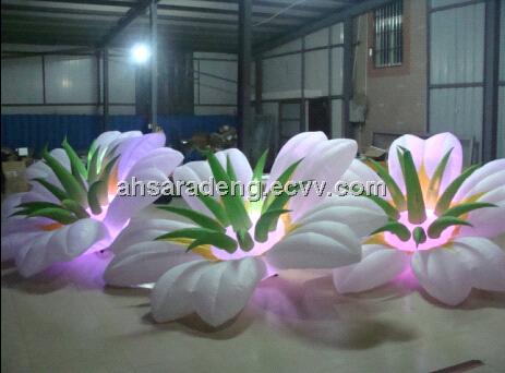 2014 light inflatable flower for stage party decoration