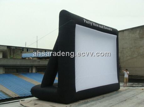 Hot sale outdoor inflatable movie screen