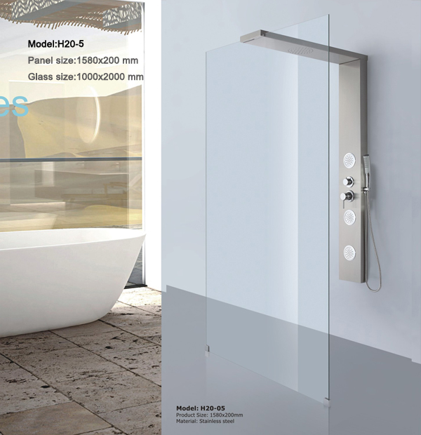 Bathroom Design Digitizing Ware shower panel system