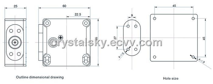 Mini Electric Cabinet Lock