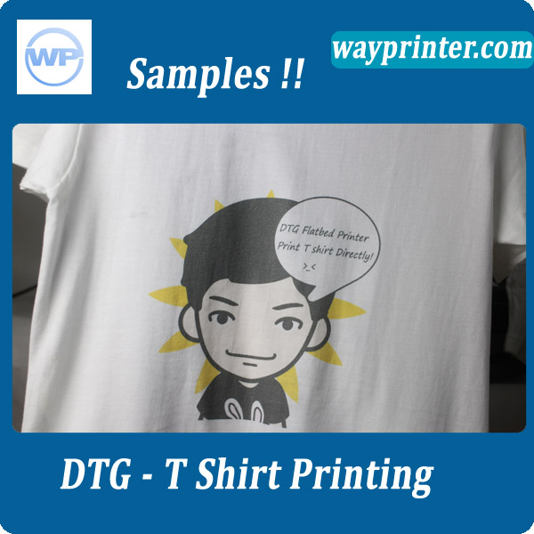 T-shirt Flatbed printer inkjet DTG