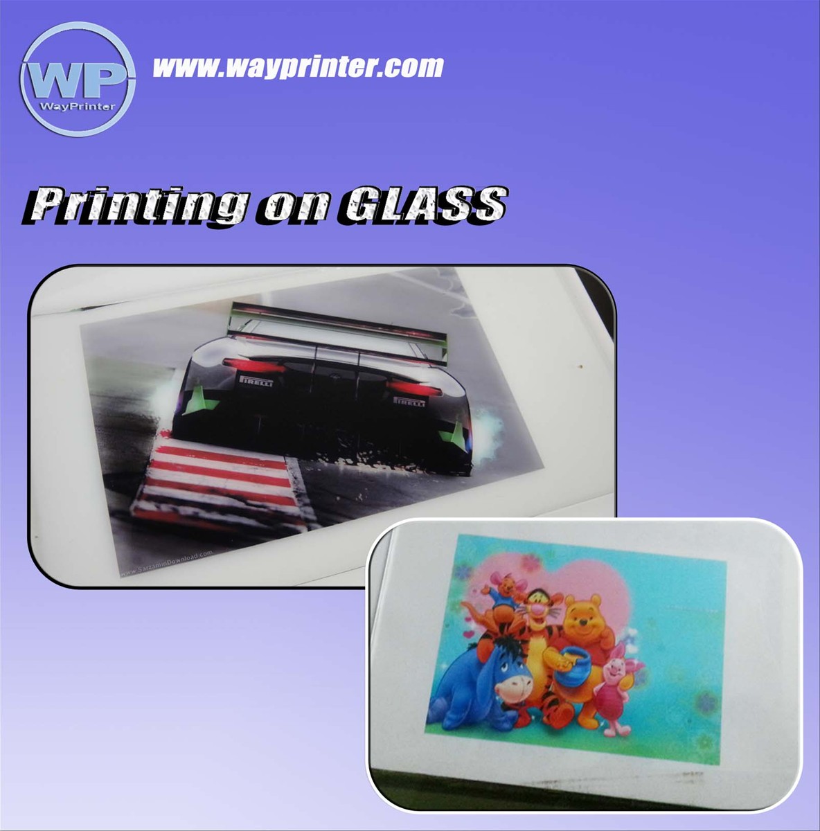 Glass Printing with Mutifuction A4 Flatbed Printer