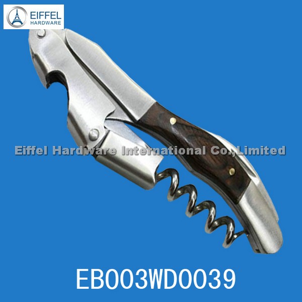 High quality black wood waiter's corkscrew(EBO03WD0039) from China