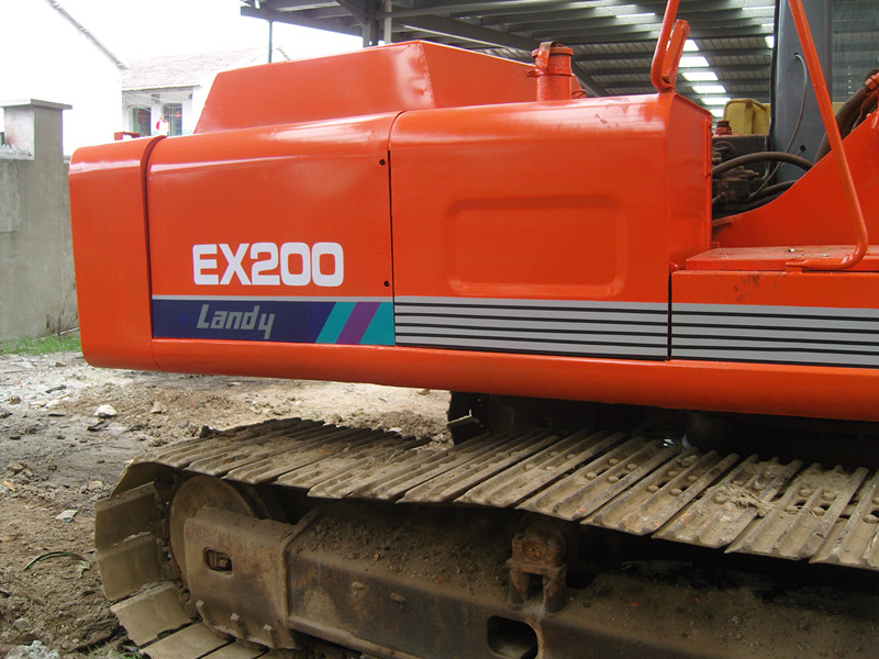 Used Hydraulic excavator kobelco EX200/ Kobelco hydraulic Excavator