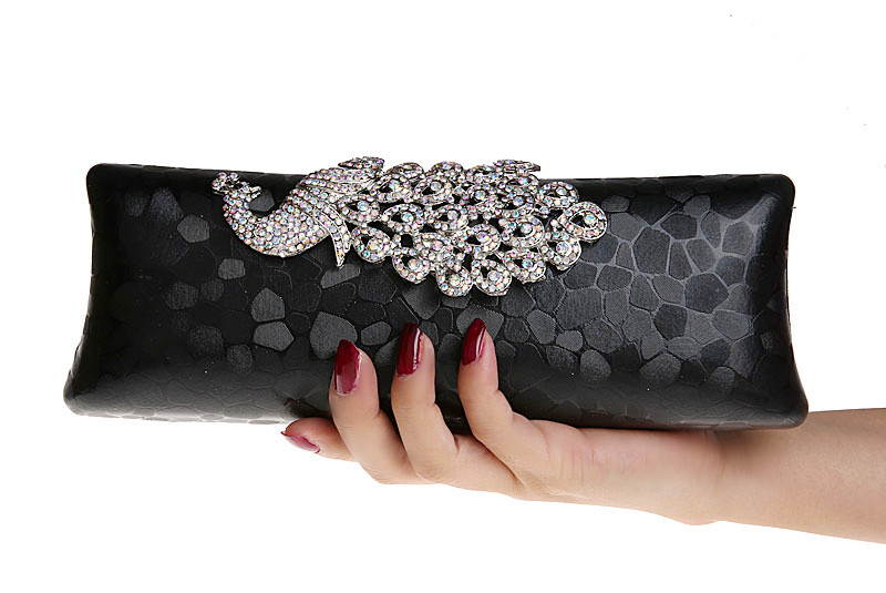 Beautiful Hot seller peacock small clutch bag.Fashion evening clutch bag