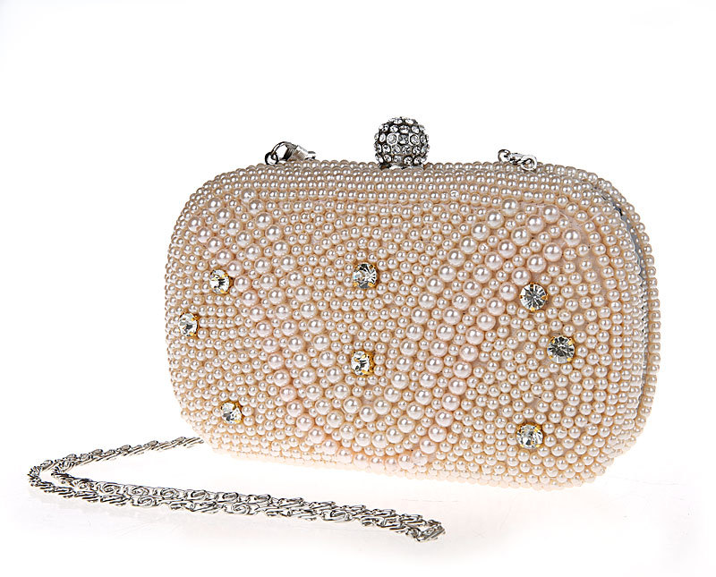 fashionable women's pearl wedding handbag for sale. messenger shoulder bag fashionable women's pearl wedding handbag for sale. messenger shoulder bag