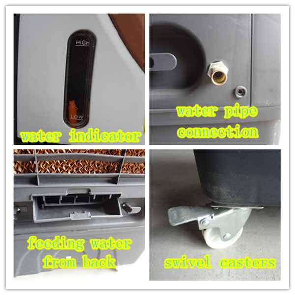 Mobile Water Air Cooler KAKA-6
