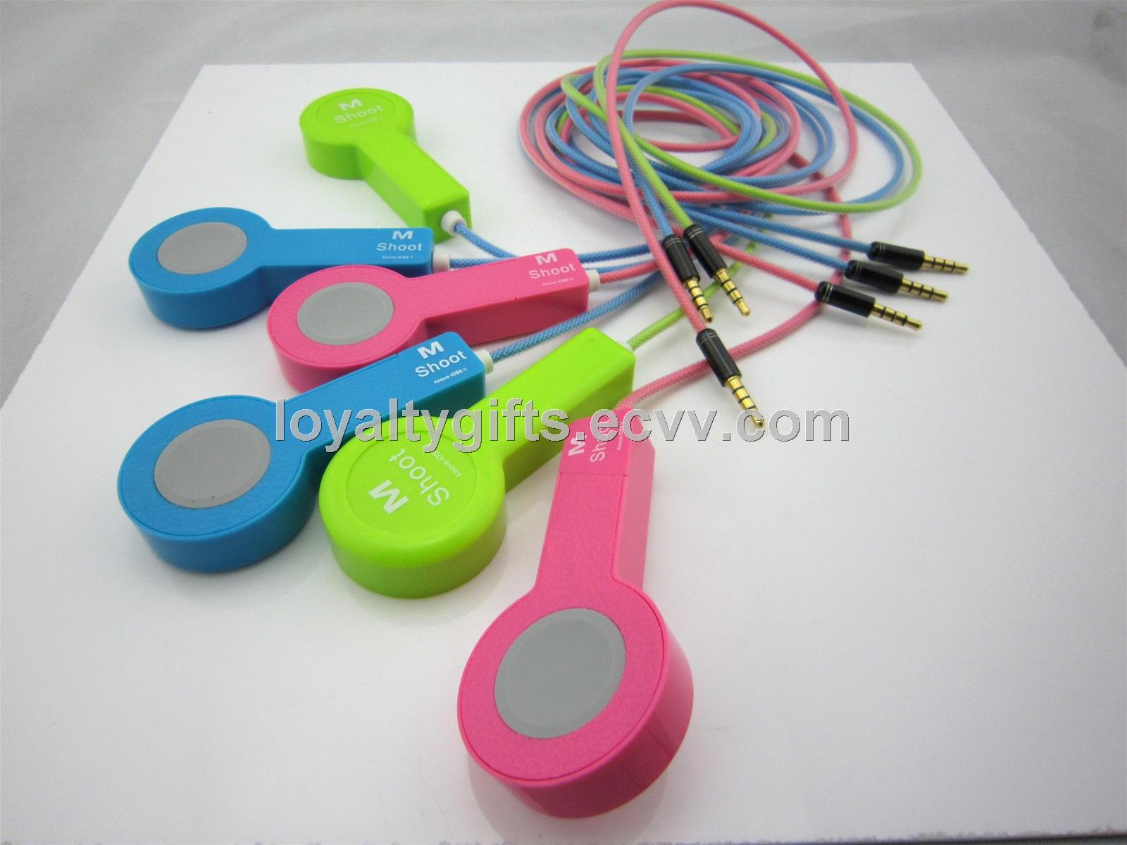 2014  Wired Remote camera Shutter for iPhone and ipod self timer