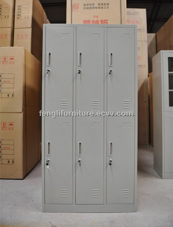 Six door steel locker for sale