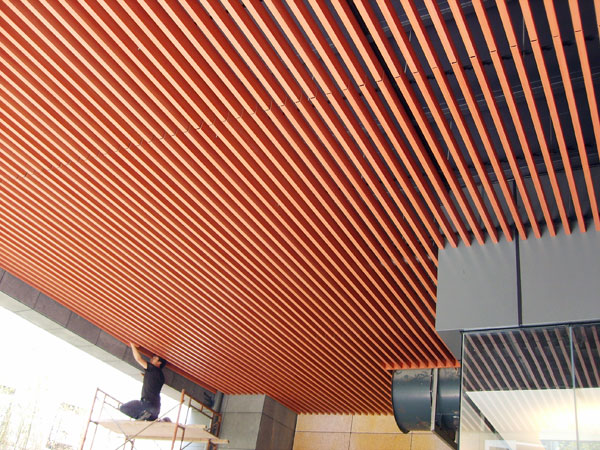 High Quality U Shaped Aluminum Strip Suspended False Ceiling From