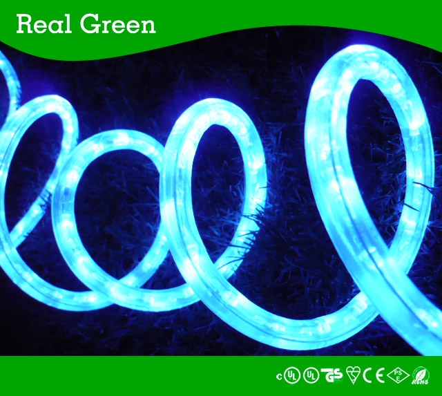 150Ft Neon Blue LED Rope Light 3/8 Inch