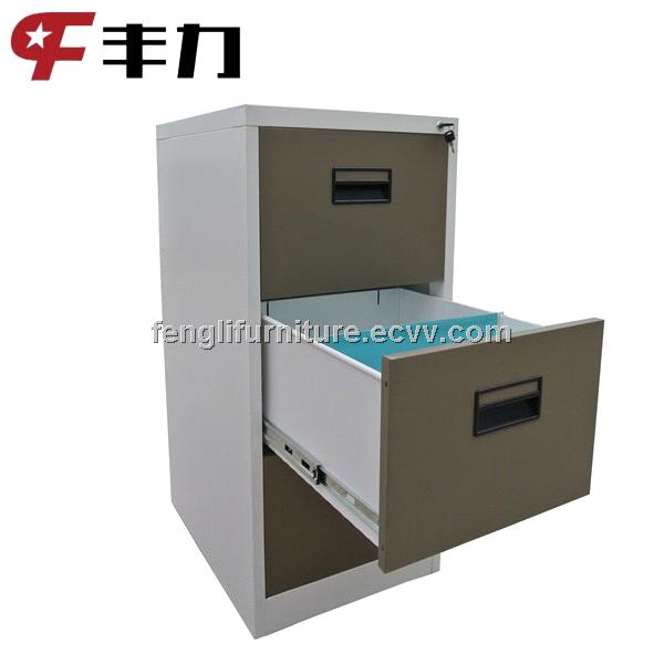 Office Steel File Cabinet with Three Drawers