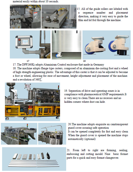 DPP260Ki Blister Machine