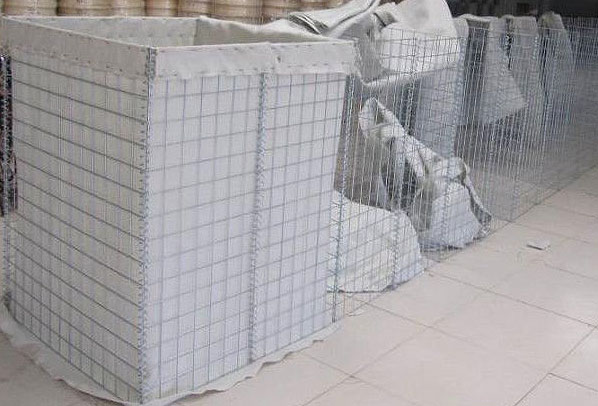 4mm wire Galfancoated Hesco Barrier Walls