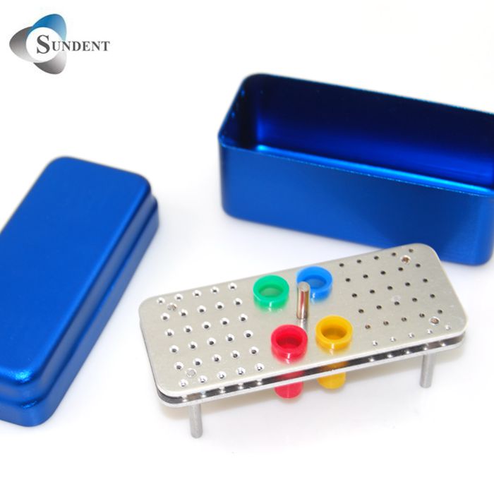 Dental Burs Holder Autoclave Sterilizer Case Disinfection Box
