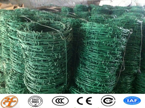 PVC Galvanized Barbed Wire Anping Factory